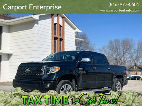 2020 Toyota Tundra for sale at Carport Enterprise in Kansas City MO