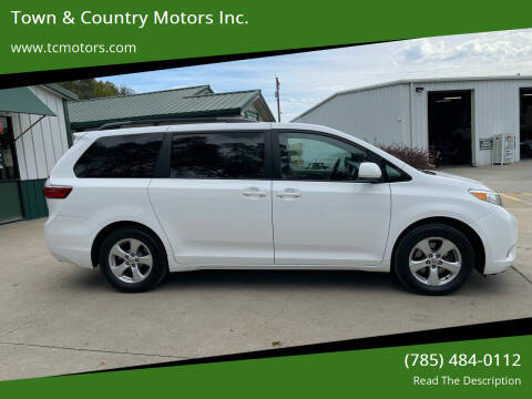2015 Toyota Sienna for sale at Town & Country Motors Inc. in Meriden KS