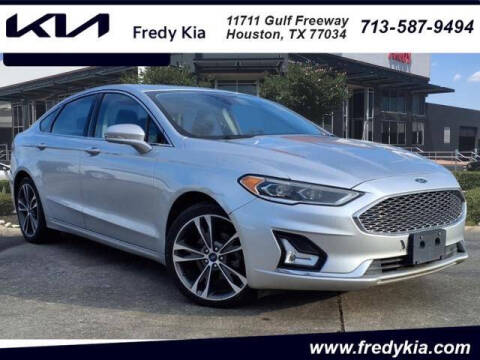 2019 Ford Fusion for sale at Fredy Cars on West 43rd in Houston TX