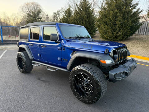 2020 Jeep Wrangler Unlimited for sale at Superior Wholesalers Inc. in Fredericksburg VA
