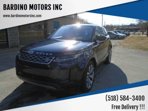 2021 Land Rover Range Rover Evoque for sale at BARDINO MOTORS INC in Saratoga Springs NY