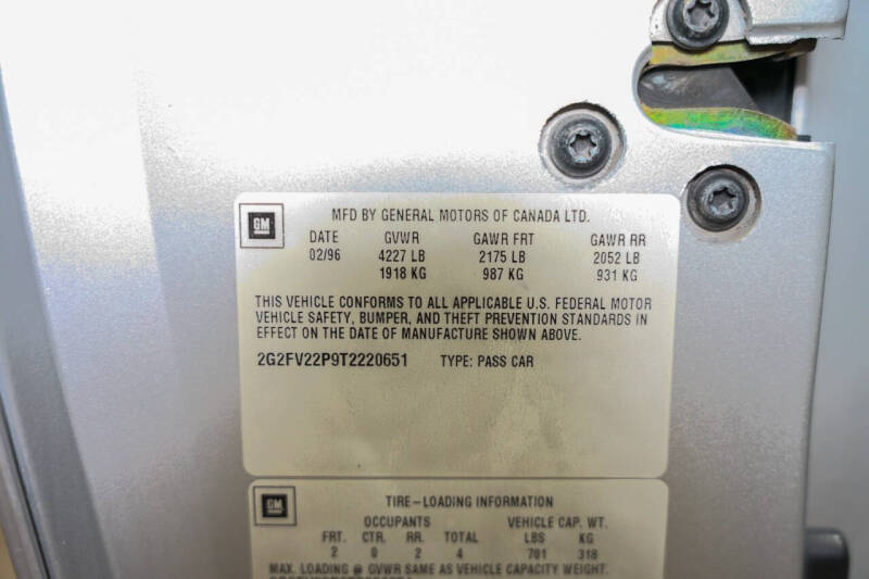 1996 Pontiac Firebird Formula