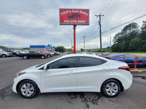 2016 Hyundai Elantra for sale at Ford's Auto Sales in Kingsport TN