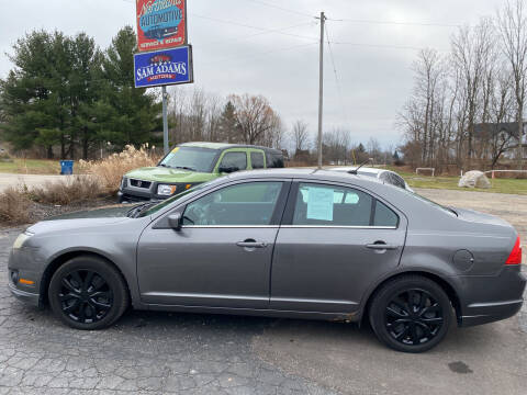 2010 Ford Fusion for sale at Sam Adams Motors in Cedar Springs MI