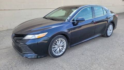 2018 Toyota Camry for sale at Monster Motors in Michigan Center MI