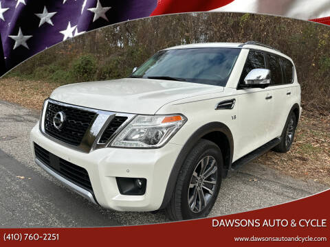 2017 Nissan Armada for sale at Dawsons Auto & Cycle in Glen Burnie MD
