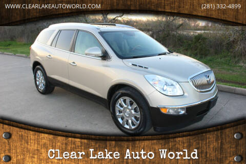 2012 Buick Enclave for sale at Clear Lake Auto World in League City TX