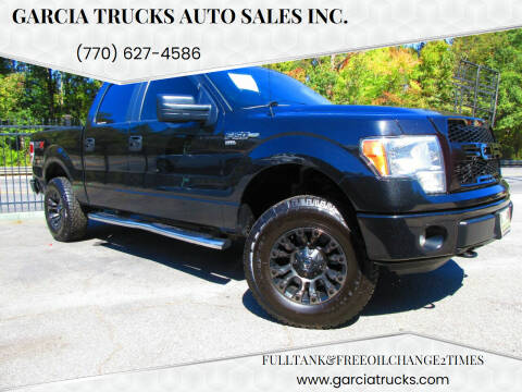 2014 Ford F-150 for sale at Garcia Trucks Auto Sales Inc. in Austell GA
