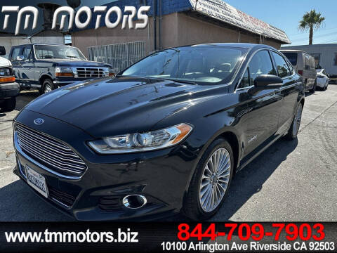 2014 Ford Fusion Hybrid for sale at TM Motors in Riverside CA