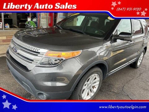 2015 Ford Explorer for sale at Liberty Auto Sales in Elgin IL