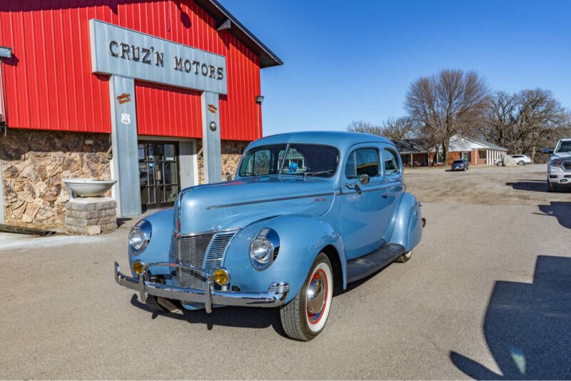 1940 Ford DELUXE V8 for sale at CRUZ'N CLASSICS LLC - Classics in Spirit Lake IA