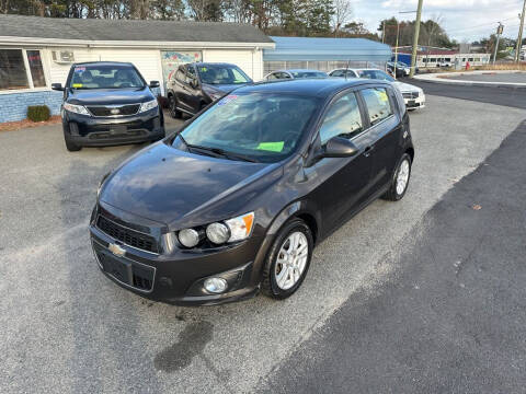 2016 Chevrolet Sonic for sale at U FIRST AUTO SALES LLC in East Wareham MA