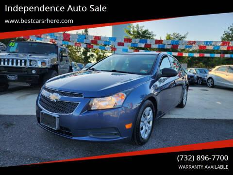 2013 Chevrolet Cruze for sale at Independence Auto Sale in Bordentown NJ