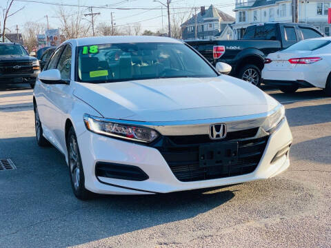 2018 Honda Accord for sale at Tonny's Auto Sales Inc. in Brockton MA