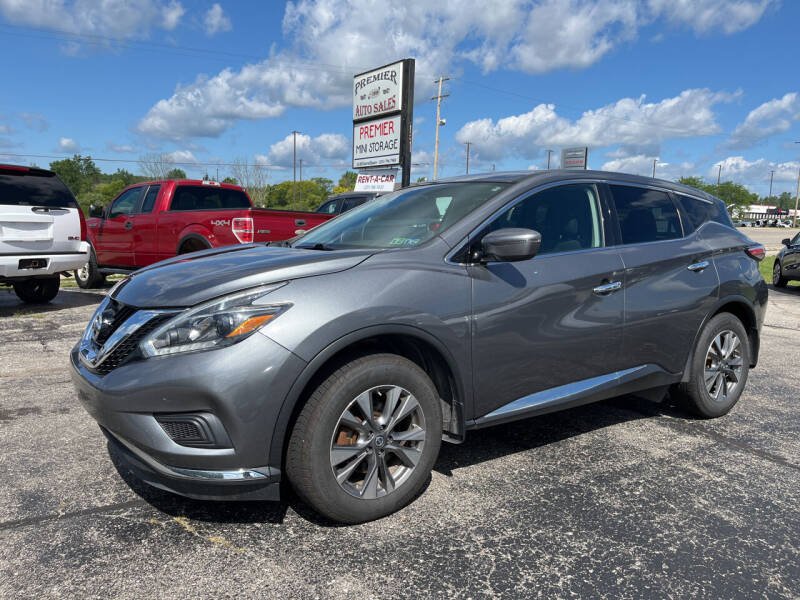 2018 Nissan Murano for sale at Premier Auto Sales Inc. in Big Rapids MI