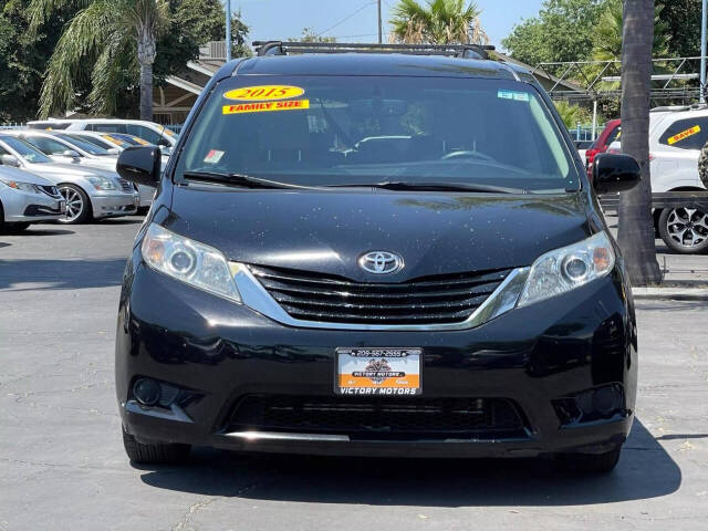 2015 Toyota Sienna for sale at Victory Motors Inc in Modesto, CA