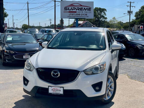 2014 Mazda CX-5 for sale at Supreme Auto Sales in Chesapeake VA