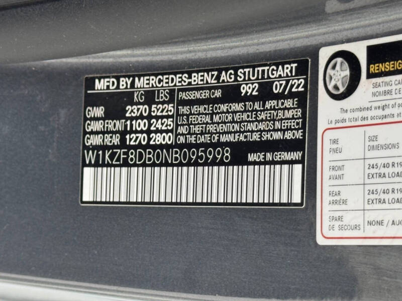 2022 Mercedes-Benz E-Class E 350