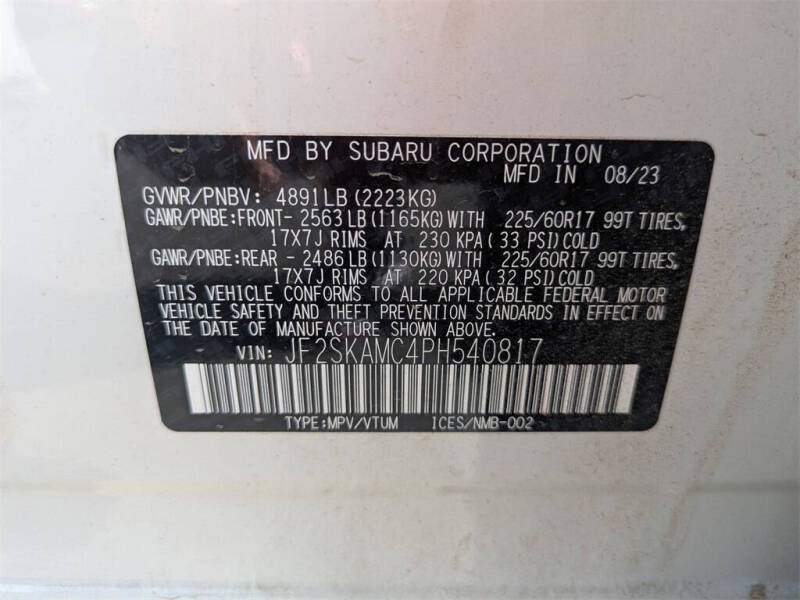 2023 Subaru Forester Wilderness