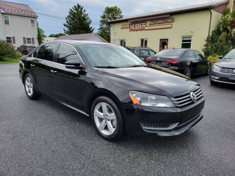 2013 Volkswagen Passat for sale at John Huber Automotive LLC in New Holland PA