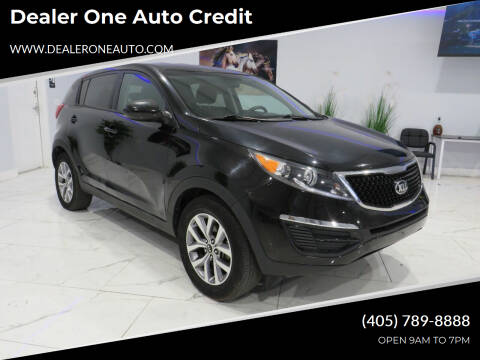 2016 Kia Sportage for sale at Dealer One Auto Credit in Oklahoma City OK