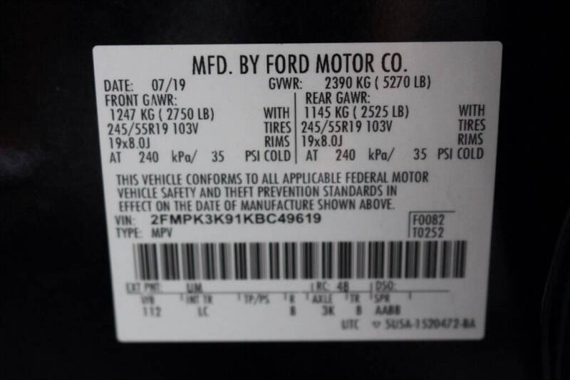 2019 Ford Edge Titanium