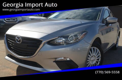 2014 Mazda MAZDA3 for sale at Georgia Import Auto in Alpharetta GA