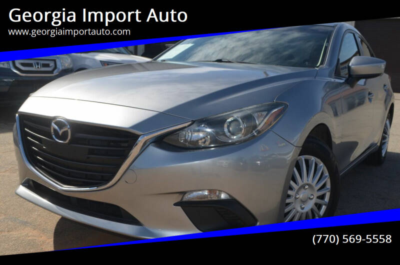 2014 Mazda MAZDA3 for sale at Georgia Import Auto in Alpharetta GA