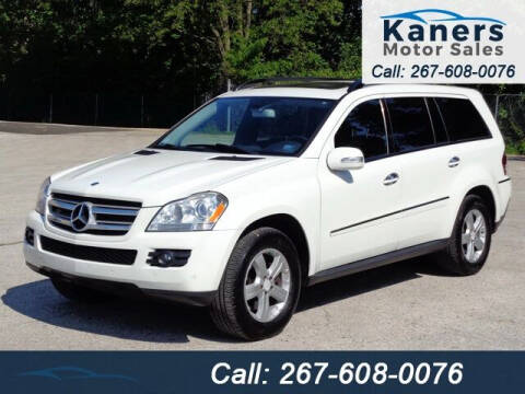 2008 Mercedes-Benz GL-Class for sale at Kaners Motor Sales in Huntingdon Valley PA