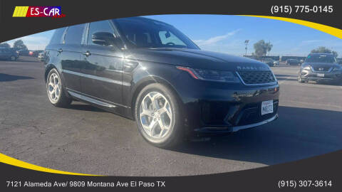 2020 Land Rover Range Rover Sport for sale at Escar Auto in El Paso TX