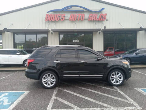 2014 Ford Explorer for sale at DOUG'S AUTO SALES INC in Pleasant View TN