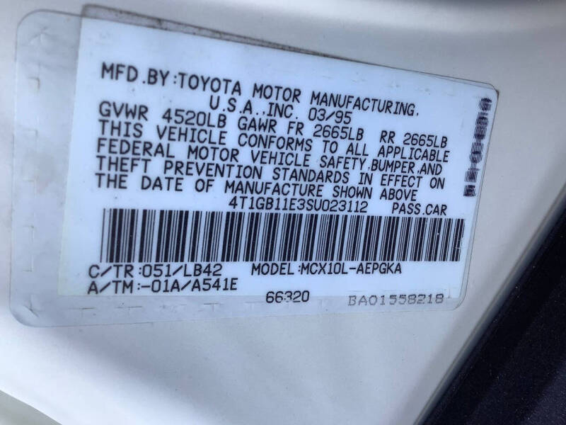 1995 Toyota Avalon XLS