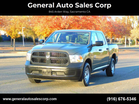 2014 RAM 1500 for sale at General Auto Sales Corp in Sacramento CA