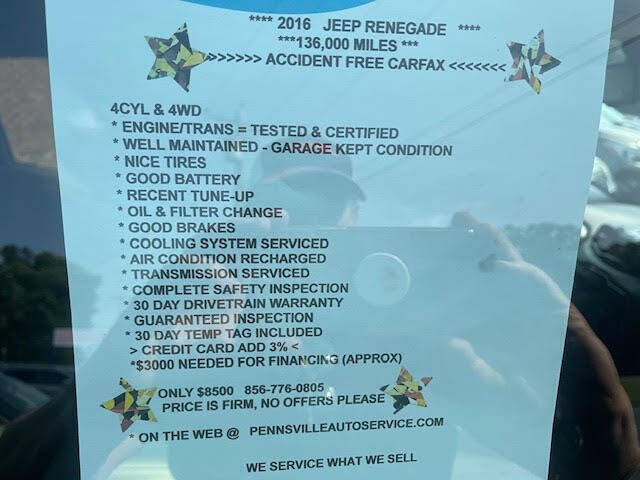 2016 Jeep Renegade Latitude