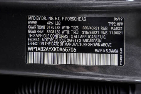 2019 Porsche Cayenne S