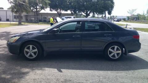 2005 Honda Accord for sale at Gas Buggies in Labelle FL