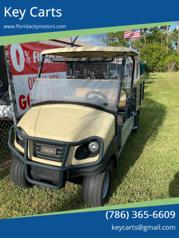 2018 Club Car Carry All 700 for sale at Key Carts in Homestead FL