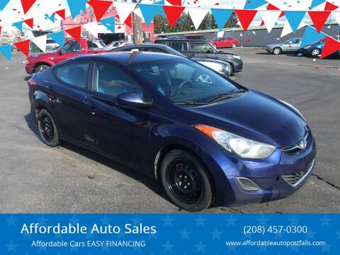 2011 Hyundai Elantra for sale at Affordable Auto Sales in Post Falls ID