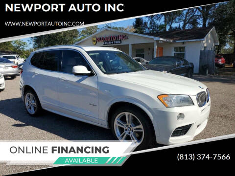 2014 BMW X3 for sale at NEWPORT AUTO INC in Tampa FL