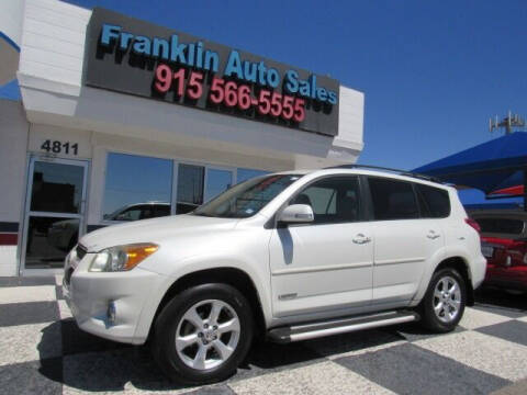 2010 Toyota RAV4 for sale at Franklin Auto Sales in El Paso TX