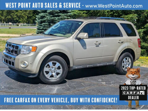 2012 Ford Escape for sale at West Point Auto Sales & Service in Mattawan MI