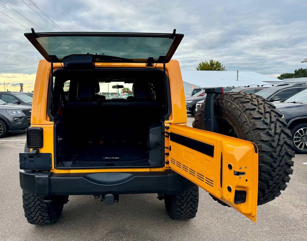 2012 Jeep Wrangler Unlimited for sale at MINT MOTORS in Ramsey, MN