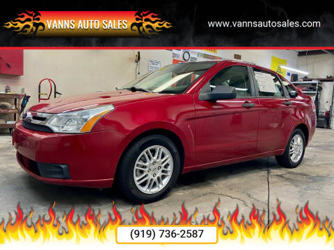 2011 Ford Focus for sale at Vanns Auto Sales in Goldsboro NC