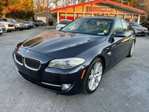 2011 BMW 5 Series for sale at Mira Auto Sales in Raleigh NC