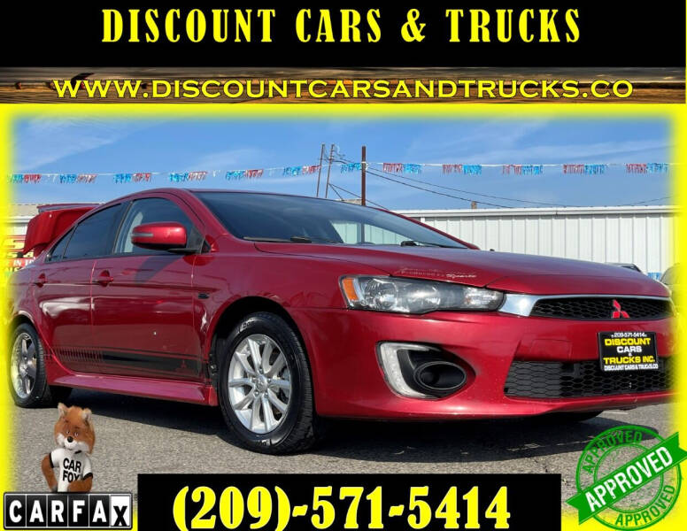 2016 Mitsubishi Lancer for sale at Discount Cars & Trucks in Modesto CA