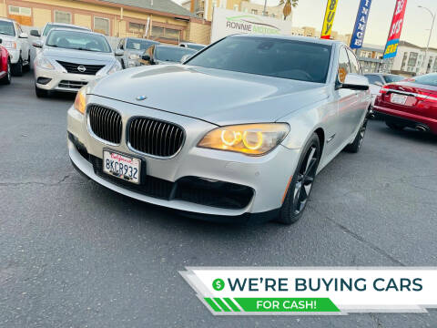 2011 BMW 7 Series for sale at Ronnie Motors LLC in San Jose CA