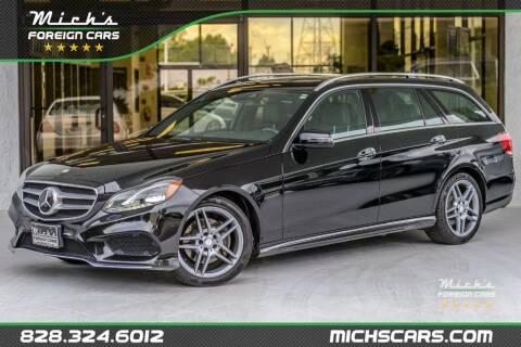 2015 Mercedes-Benz E-Class for sale at Mich's Foreign Cars in Hickory NC