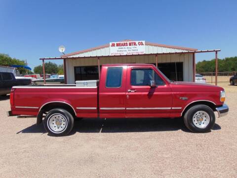 1994 Ford F-150 for sale at Jacky Mears Motor Co in Cleburne TX
