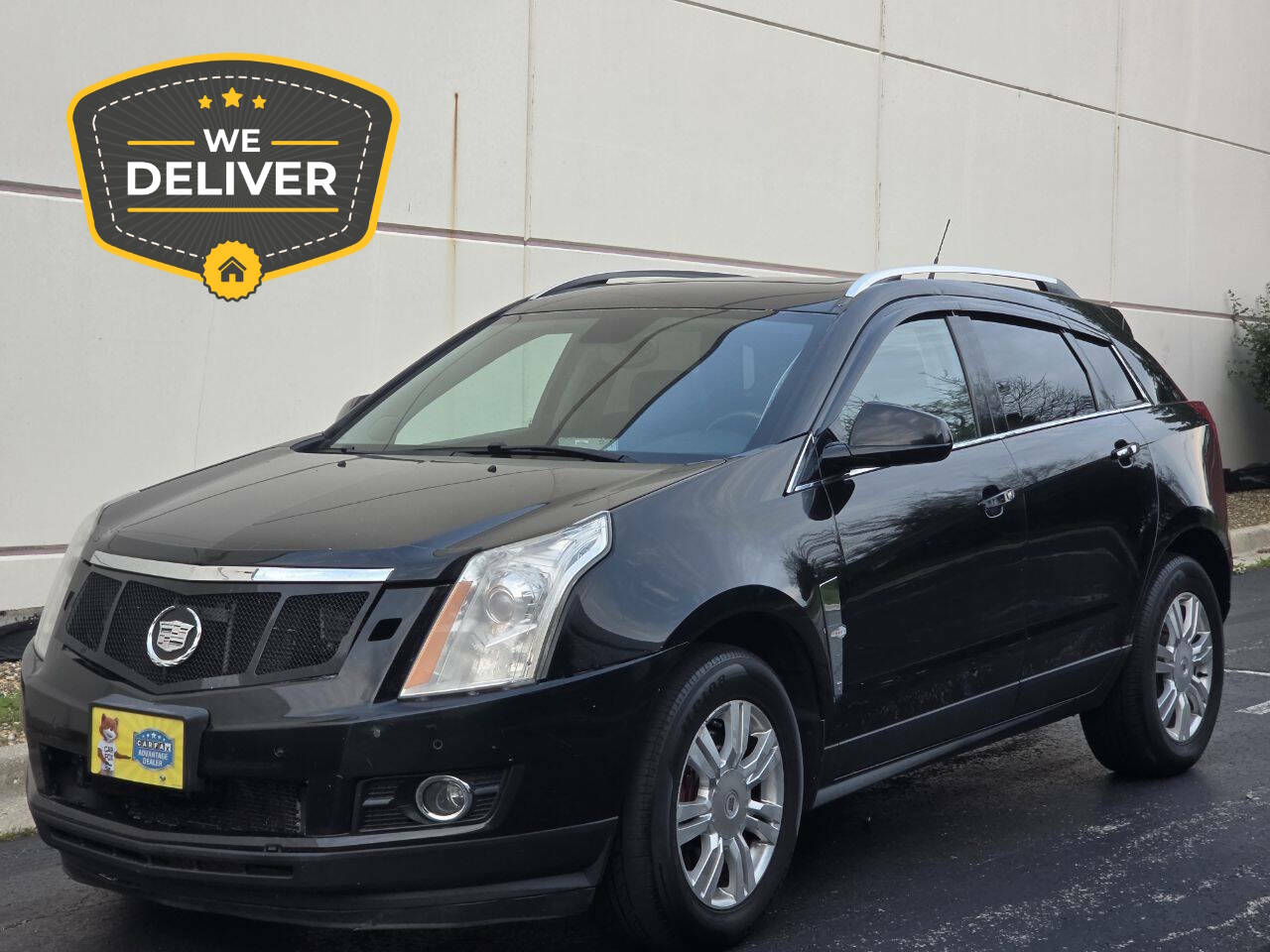 Black 2010 Cadillac SRX SUV / Crossover All-Wheel Drive 6-Speed Automatic