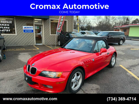 1996 BMW Z3 for sale at Cromax Automotive in Ann Arbor MI